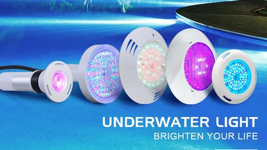 La luz de la piscina de AC12V RGB PAR56 ahuecó las luces de la piscina de IP68 12W/18W/24W PAR56 LED