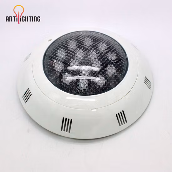 ABS luces coloridas para piscina lámpara RGB IP68 impermeable 12V24V pequeña iluminación LED subacuática luces de vinilo para piscina SPA