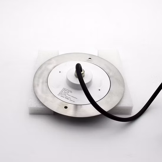 luz subacuática de la piscina del grueso 280m m 18watt DC12V RGB LED de 8m m